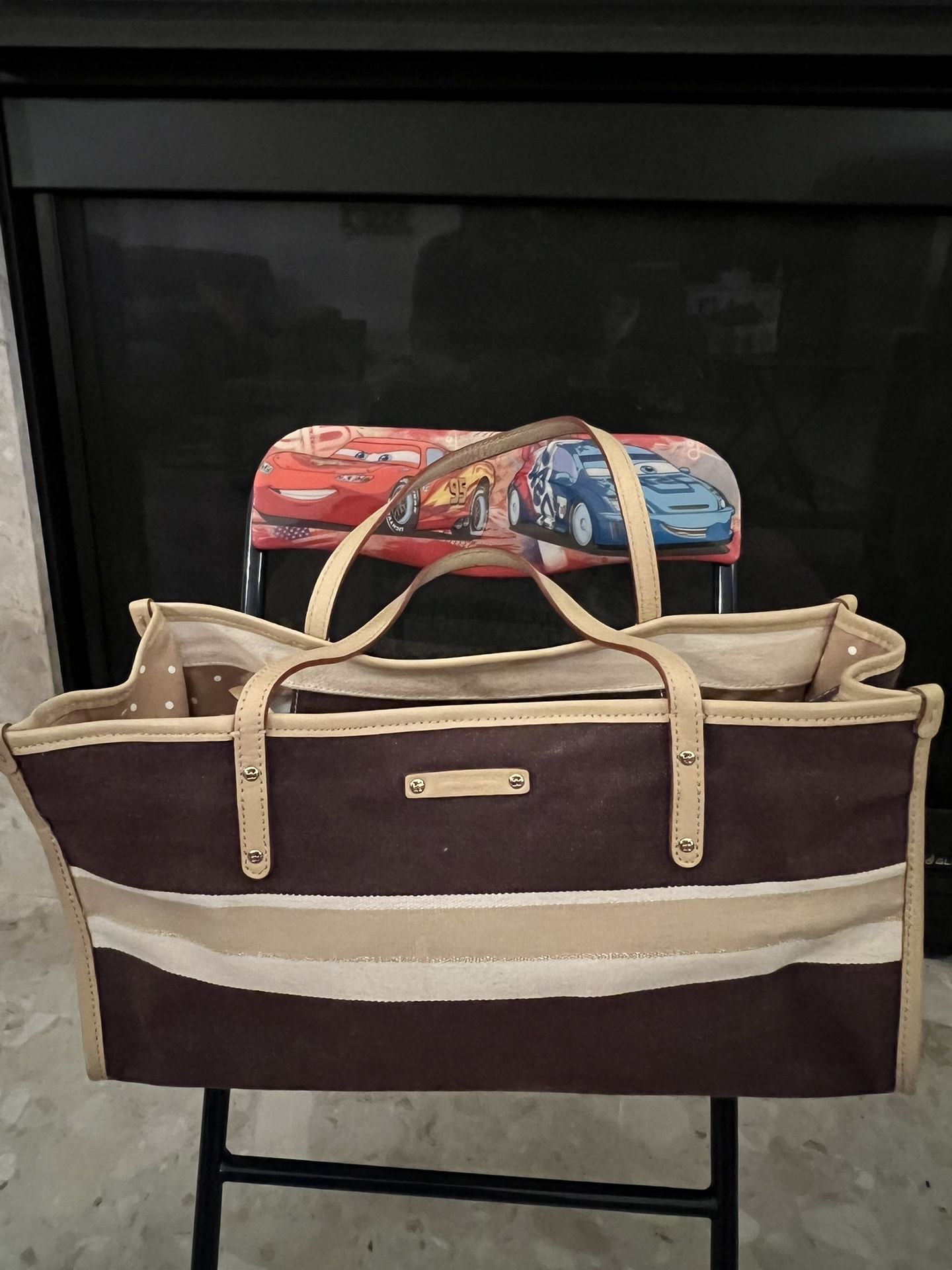 Kate Spade Tote/Canvas Leather Tote Shoulder Bag
