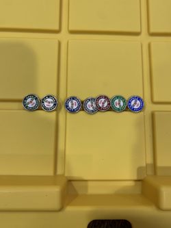 vintage golf ball markers from the Baltusrol Golf Club ($5 each)