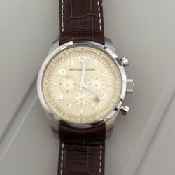 Michael Kors Watch - Dark Leather