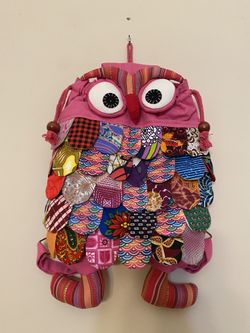 Hand Made Pink Owl Hand Bag!
