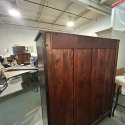 Vintage Empire Mahogany Book Case 