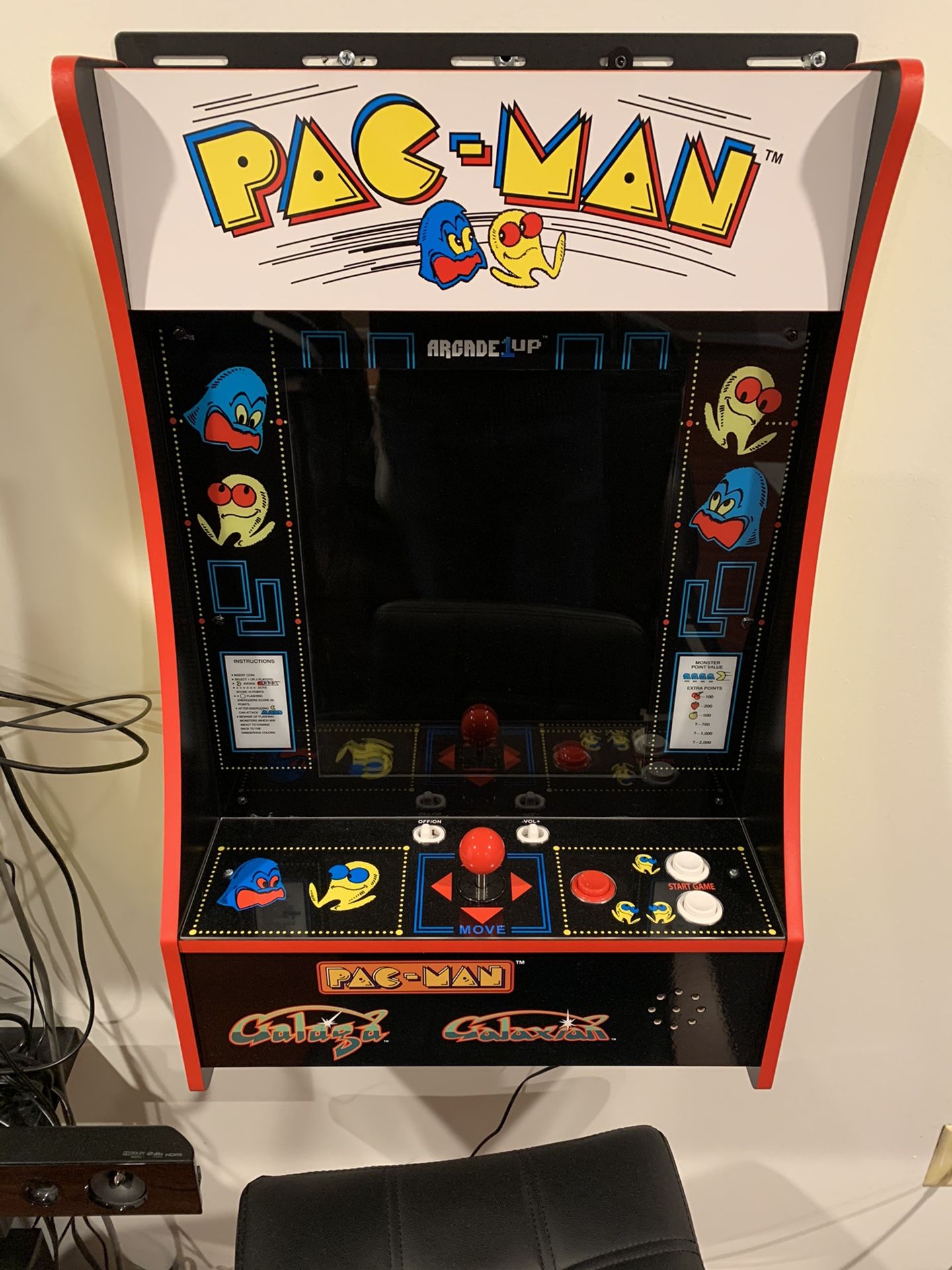 Partycade Pac-Man, Galaga and Galaxian