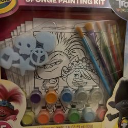 Trolls Crayola Art Painting 🖼️ Kit
