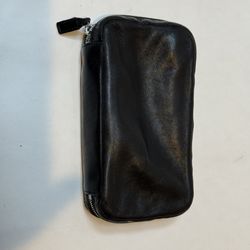 Vintage Coach Leather Jewelry Pouch