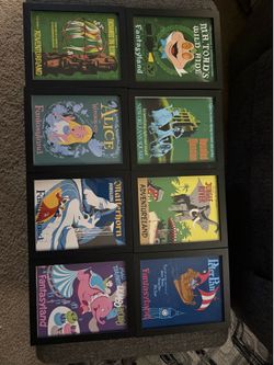 Disneyland park posters framed