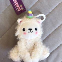 NEW Mini Scented Squishems Unicorn Toy Fuzzy Fleece Plush Stuffed Animals Stocking Holiday Gift Present