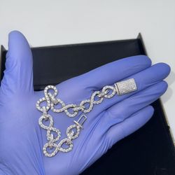 Vvs1d Moissanite Bracelet 