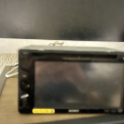 sony touch screen radio 