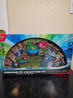 Venusaur ex & Blastoise ex Premium Collection