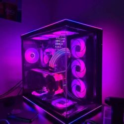 Gaming PC 12900k I9, Radeon Rx6900xt Red Devil Ultimate, 64gb Ddr5 6000mhz Ram, 13 Case Fans, Aio Cooled