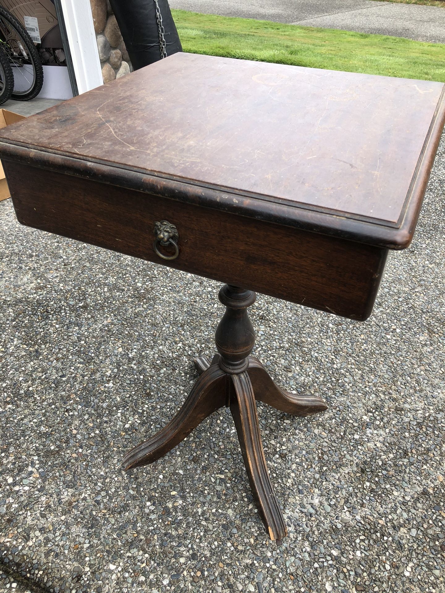 Antique table mahogany