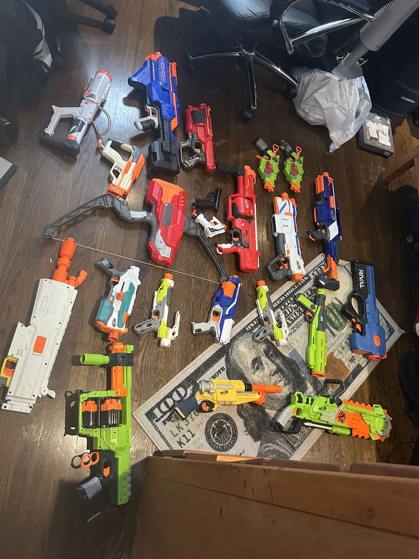 nerf gun lot