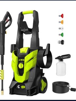 Electric Pressure Washer, 2.5 GPM Power Washer with 4 Quick Connect Nozzles