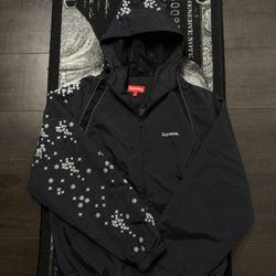 Black Supreme AOI Track Jacket 