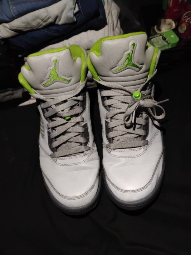 Green Jordan 5