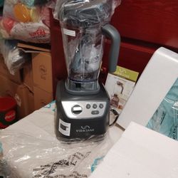 LICUADORA ALTA POTENCIA VAJILLA AZUL AQUA 16 PIEZAS JUGO DE 4 COPAS PARA MARGARITA Y 4 SERVILLETAS AZUL AQUA NUEVO TODO EN SUS CAJAS 