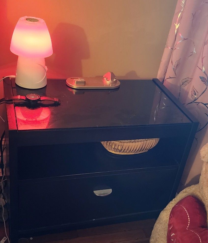 Bedroom Black Dresser Set