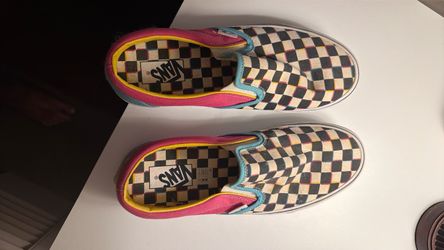 Vans Checkerboard Slip-On Sneakers