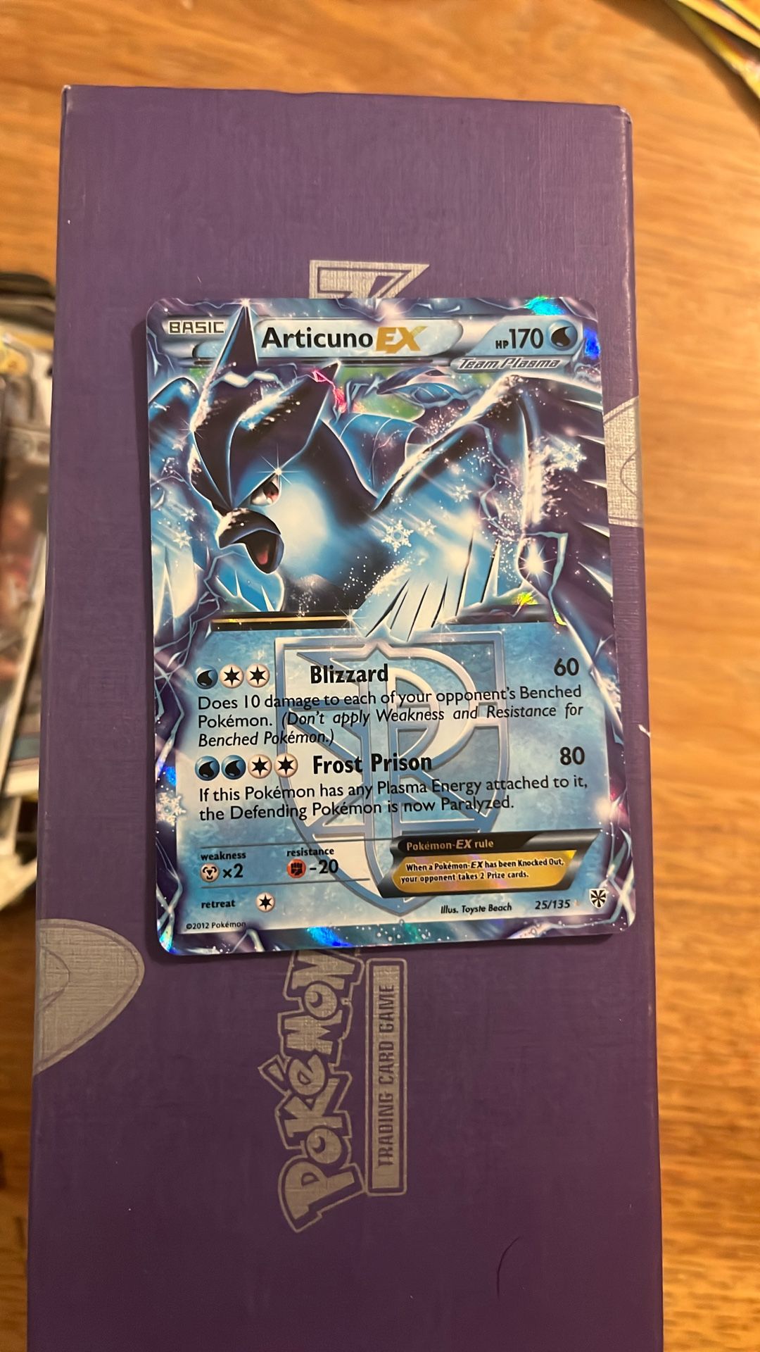 Articuno-EX #25