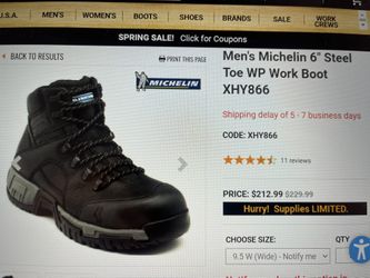 Work Boots For Sale