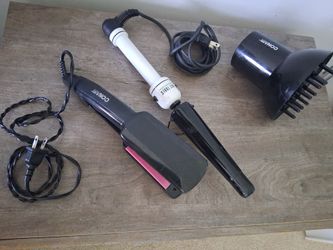 Hair styling tools Straightener Curler & Diffuser