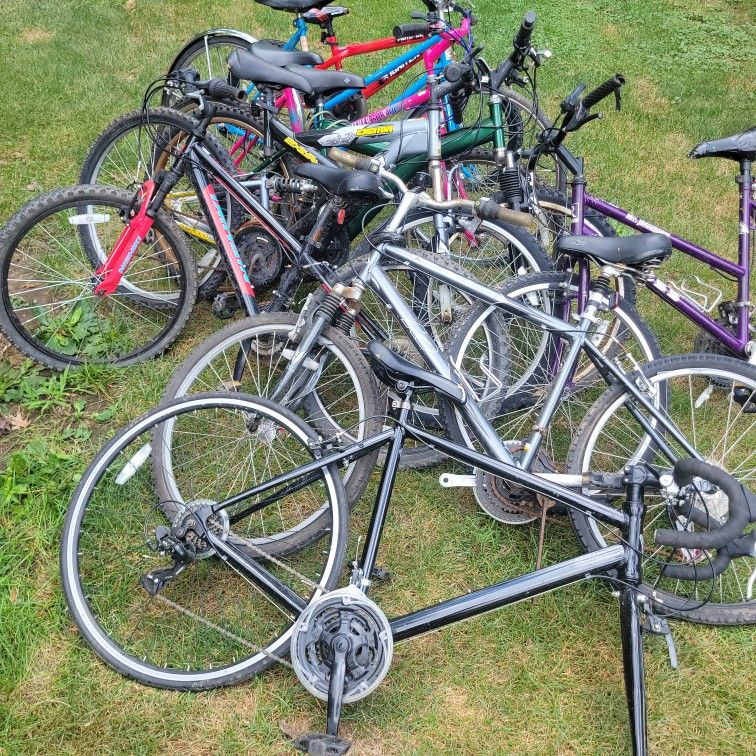 9 Bike Lot K2 Nishiki Ross Read Picture Mountain Cruiser