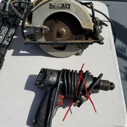 DEWALT Circular Saw and Drill 