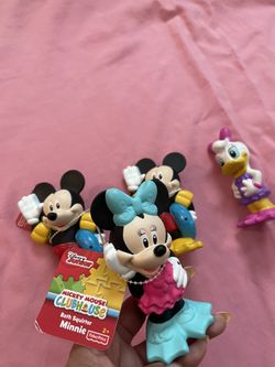 Mickey And Minnie Bath Squirters $6 For All 