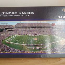 Ravens Stadium Puzzle NFL Football Game New 1000 Pieces