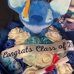 12”Stitch Graduation Forever Flower Arrangement