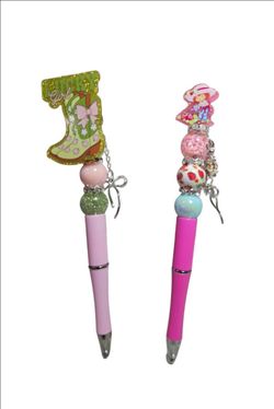 Beaded pen