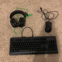 Razer Mouse Keyboard Headset Bundle