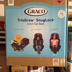 Graco TrioGrow SnugLock 3-in-1 Car Seat