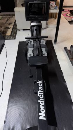 Nordic track rower