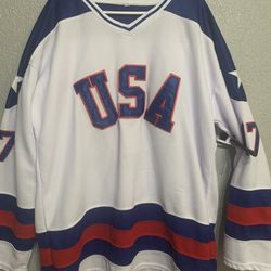 1980 USA Hockey Jersey 