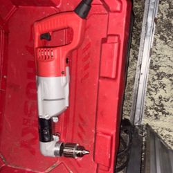 Milwaulkee 1/2” 90 Degree 7 Amp Drill Used One Time