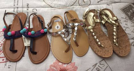 Women’s sandals size 7 & 8 new