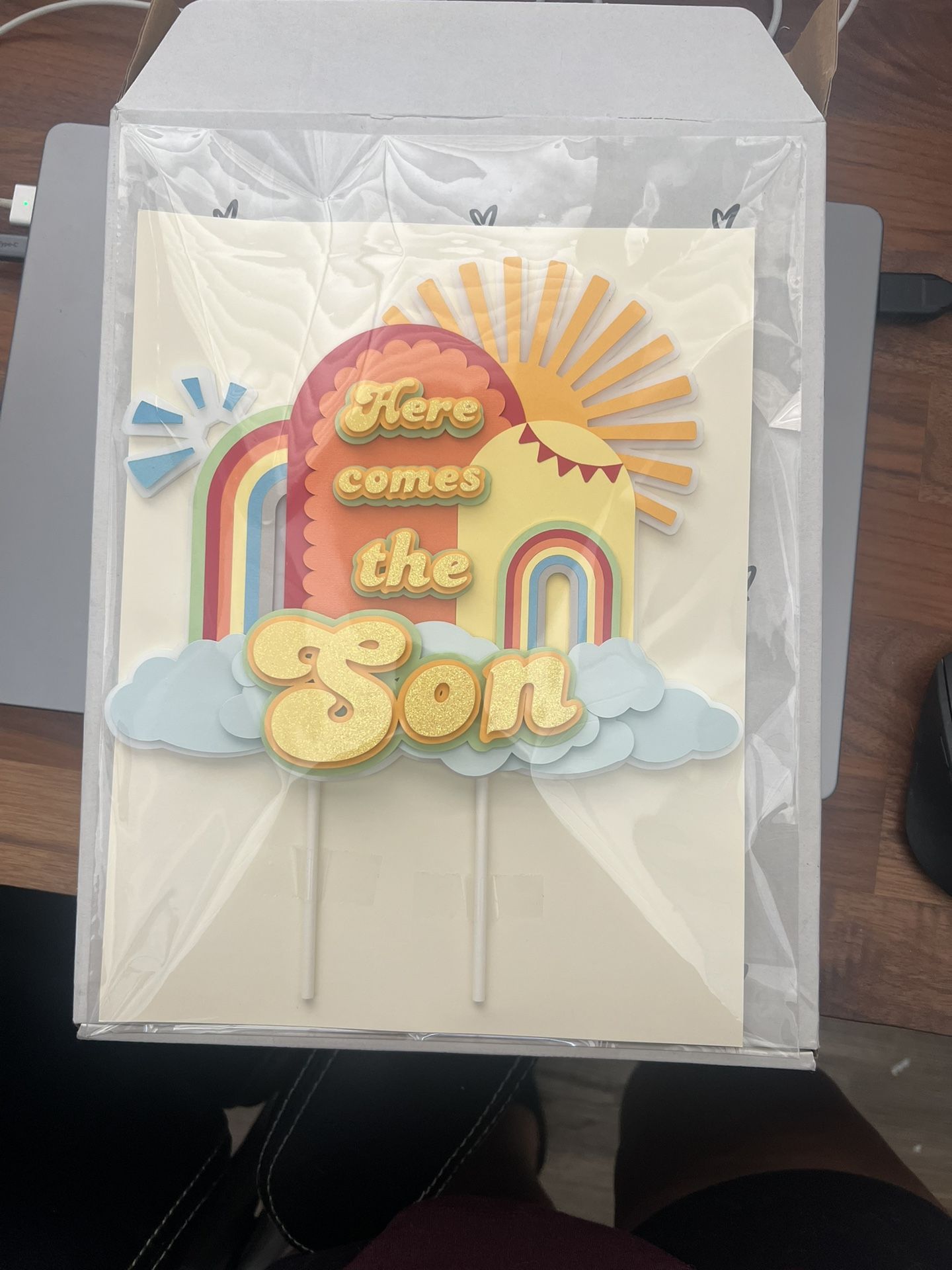 Baby Shower Cake Topper