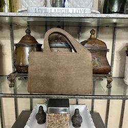Hand made bag leather