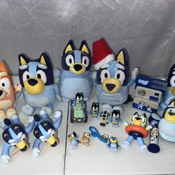 Bluey Toys Lot