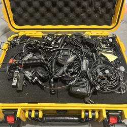 Titan TR400 Two Way Radio Set. Head Sets, In Ear, Batteries Etc Etc