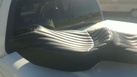 Corbin seat custom for Triumph Tiger