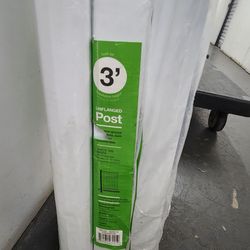 12 Fencing- UNFLANGED Post 3'