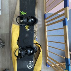Snowboard Burton With Bindings - FULL SETUP 