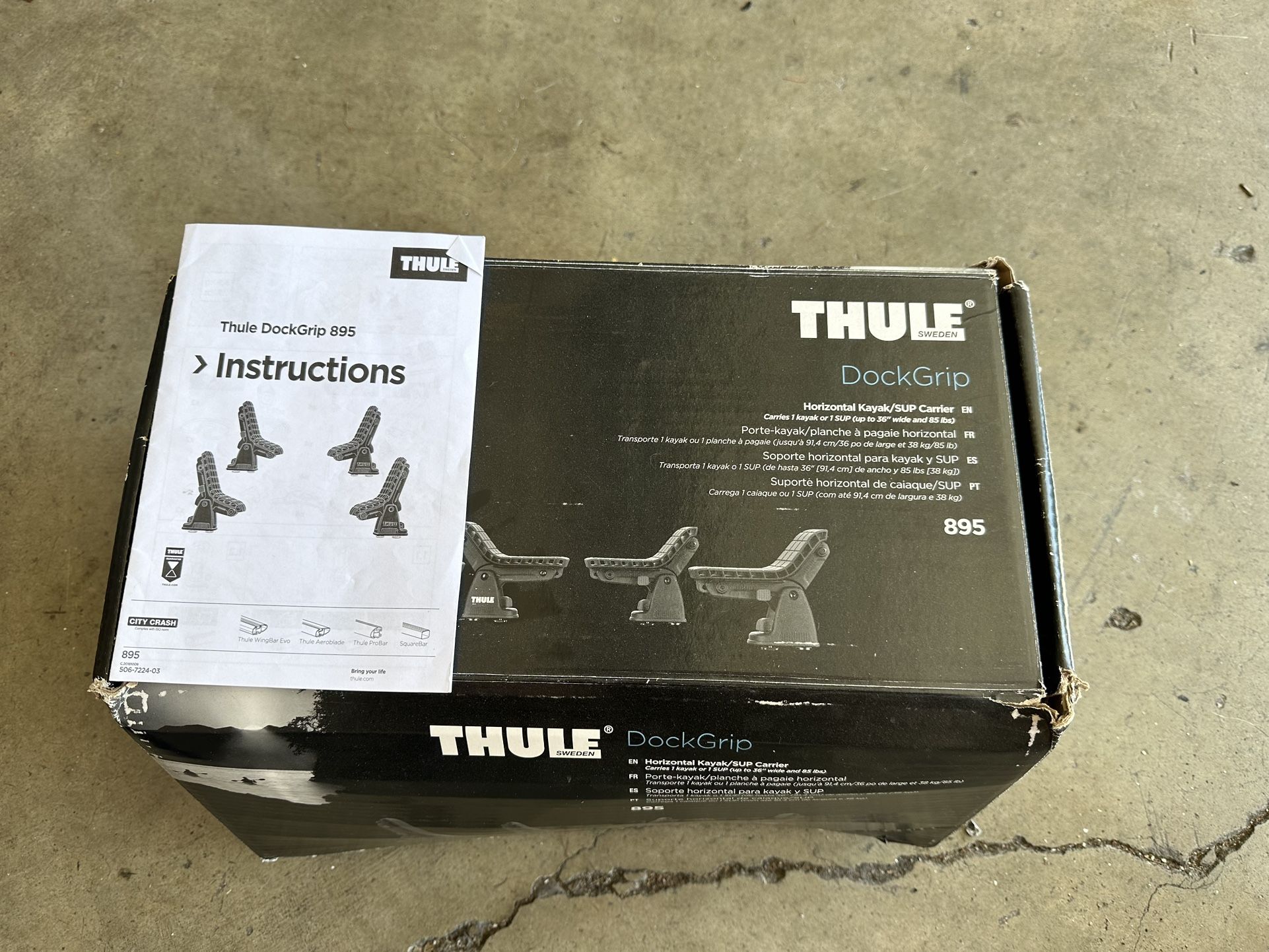 Kayak/SUP rack (Thule 895)