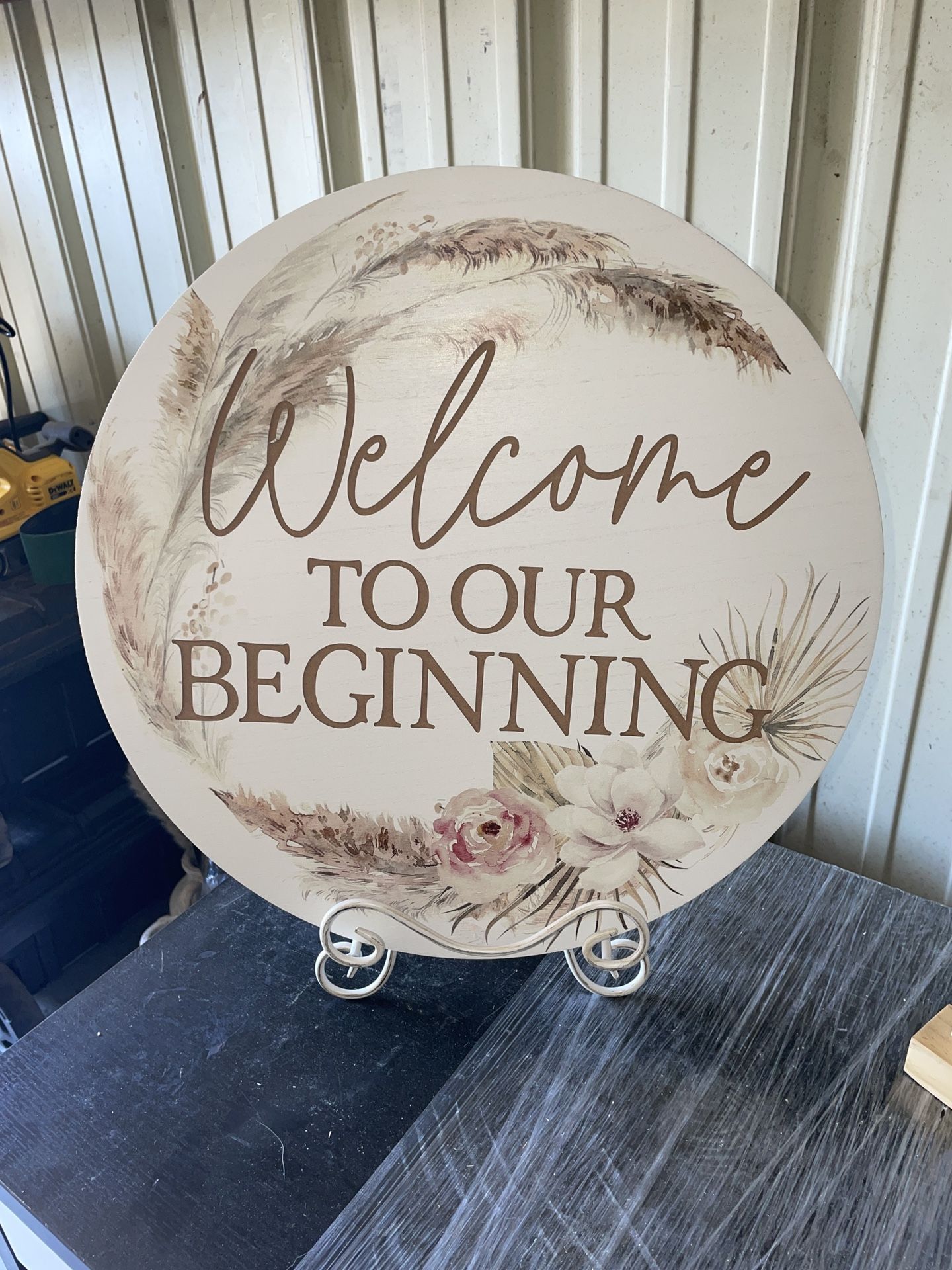 Wedding Welcome Sign