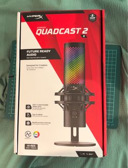 HyperX QuadCast 2 S RGB USB Microphone - Brand New Sealed