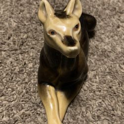 Vintage Brazil Doberman Figure 