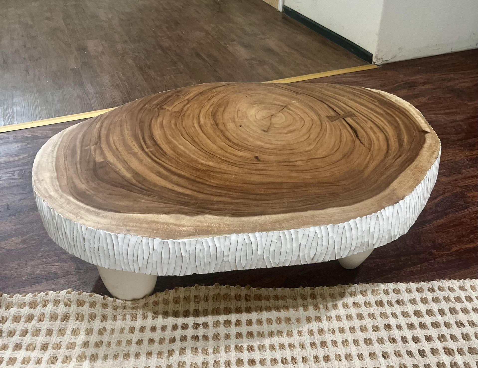 HD Buttercup Live Edge Carved Tables