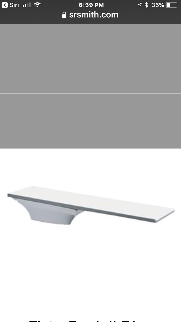 Diving board